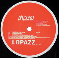 Lopazz – Share My Rhythm E.P. 12" Vinyl | Minimal | Get Physical | Used