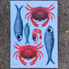 Sea Critter Prints by Keely Glitters
