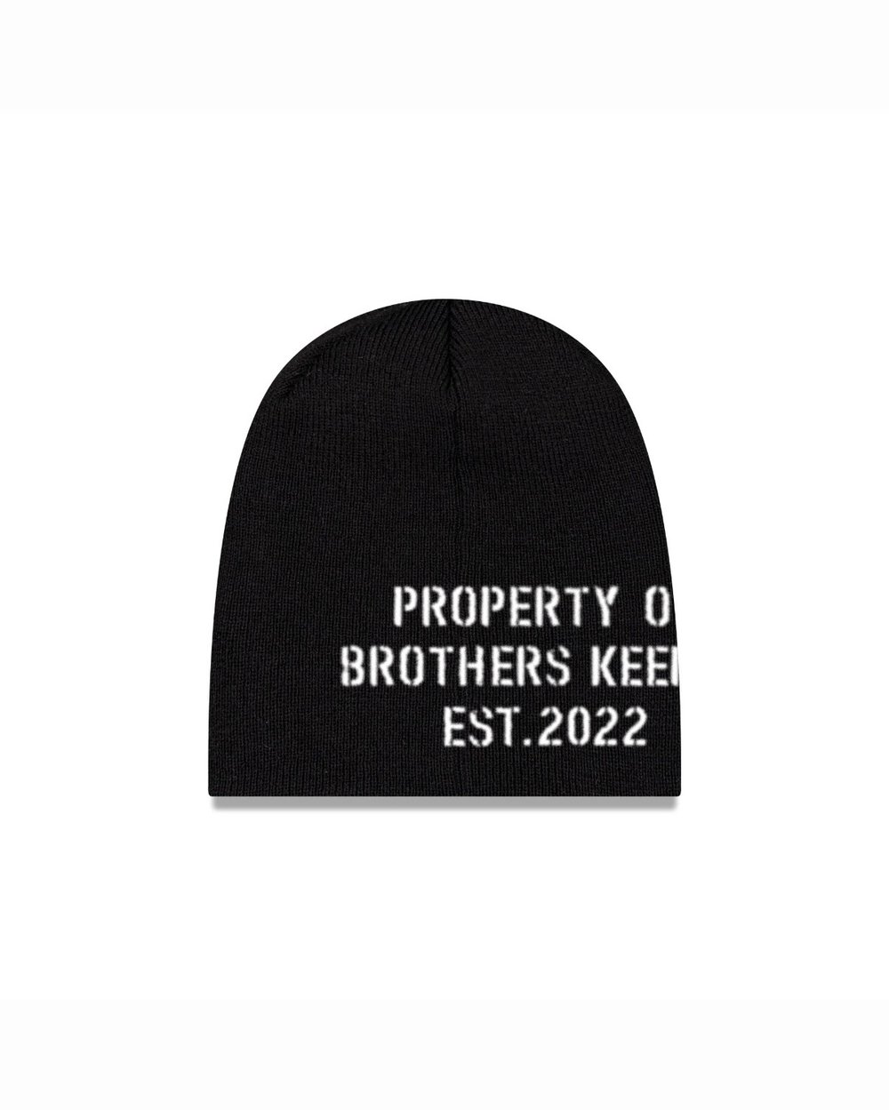 Image of “PROPERTY OF” BEANIE