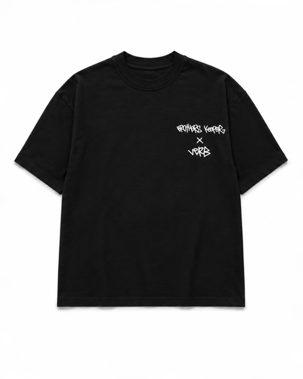 Image of BK X VERB T-SHIRT - BLACK