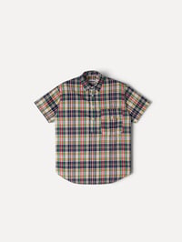 Image 1 of Terry Checkered Overshirt 