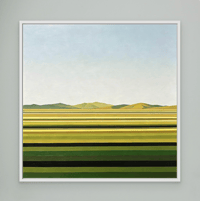 Image 3 of 'Ridges and Rows' framed canvas