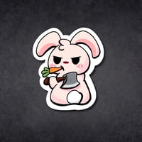 Mad Bunny Sticker
