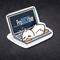 ProDUCKtive Sticker