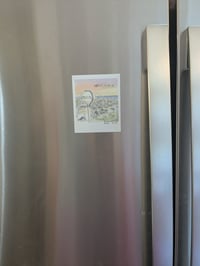 Image 4 of Polaroid-Style Magnet - Villas, NJ "Home of the Best Potato Salad" Water Tower