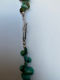 Image 3 of Blue & green Turquoise necklace