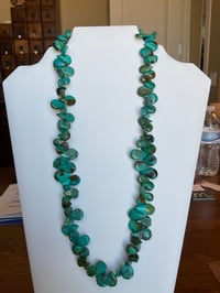 Image 4 of Blue & green Turquoise necklace
