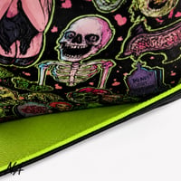 Image 7 of Zombie Coffin Tote Bag