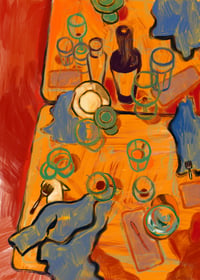 Orange Dinner