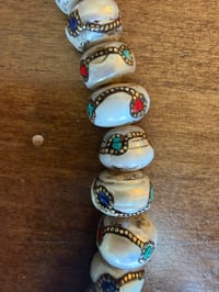 Image 4 of Painted Pearl Necklace