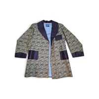 Image 1 of Vintage Japanese Smokers Robe, c. 1950s