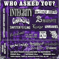 Image 1 of Who Asked You? Vol. 1 ft. Integrity, The Final Agony (USA) and More...