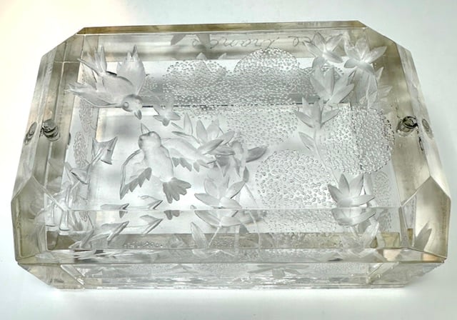Lucite Desk Boxes - 5 Versions - Image 3 of 11
