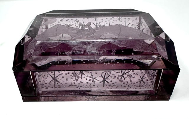 Lucite Desk Boxes - 5 Versions - Image 5 of 11