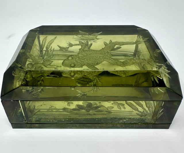 Lucite Desk Boxes - 5 Versions - Image 6 of 11