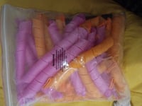 Image 2 of Heatless Hair Curlers Rollers Spiral Curls