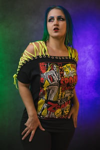 Image 2 of Medium Rob Zombie Lace Up Tee