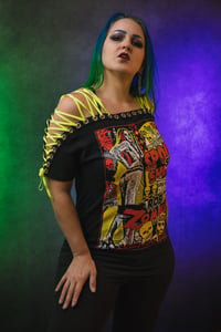 Image 7 of Medium Rob Zombie Lace Up Tee
