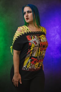 Image 4 of Medium Rob Zombie Lace Up Tee