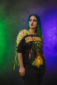 Image 5 of Large Rob Zombie Lace Up Tee
