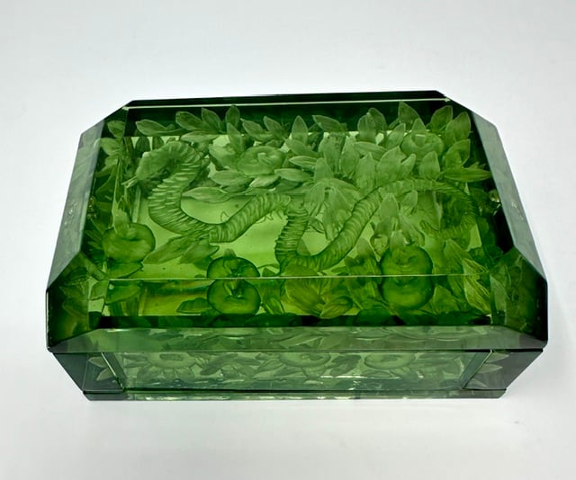 Lucite Desk Boxes - 5 Versions - Image 8 of 11