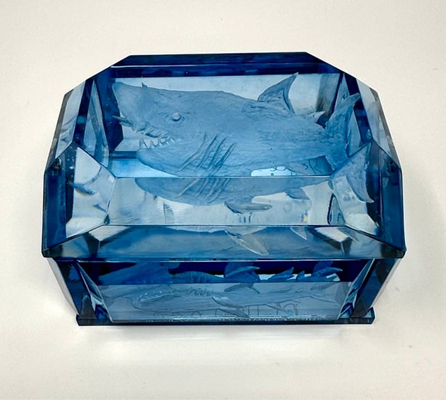 Demi Victorian Shark Box - Image 1 of 4