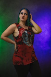 Image 4 of Medium Slayer Men's Tie Dye Tank Top