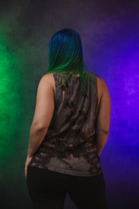 Image 3 of Large Slayer Men's Tie Dye Tank Top