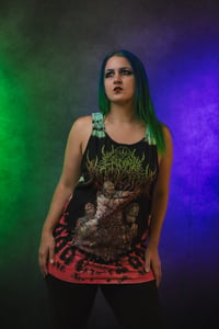 Image 4 of Large Crown Magnetar Men's Tie Dye Tank Top