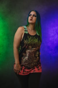 Image 2 of Large Crown Magnetar Men's Tie Dye Tank Top
