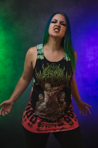 Image 1 of Large Crown Magnetar Men's Tie Dye Tank Top