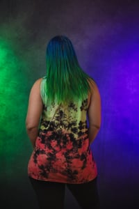 Image 3 of Large Crown Magnetar Men's Tie Dye Tank Top
