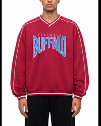 Image 1 of Buffalo Football Vintage Varsity Sweater