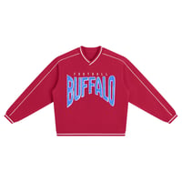 Image 4 of Buffalo Football Vintage Varsity Sweater