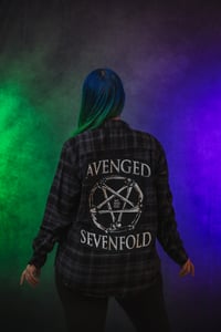Image 3 of Large Avenged Sevenfold Flannel