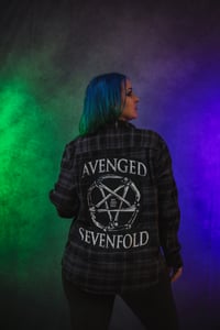 Image 1 of Large Avenged Sevenfold Flannel