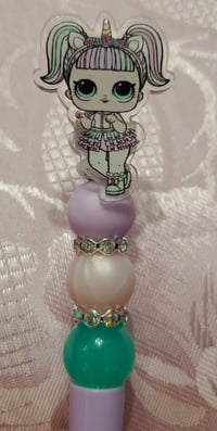 Image 2 of Lol Doll acrylic charm pens 