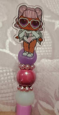 Image 7 of Lol Doll acrylic charm pens 