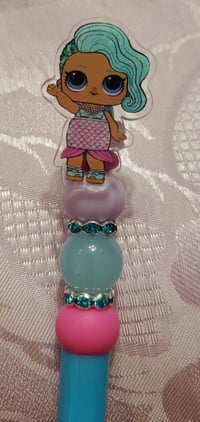 Image 8 of Lol Doll acrylic charm pens 