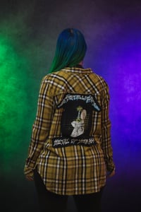 Image 1 of XL (womens) Metallica Flannel