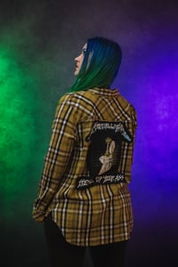 Image 3 of XL (womens) Metallica Flannel