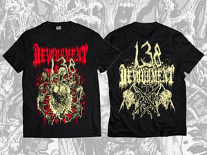 Image of DEVOURMENT - 1.3.8. T-Shirt PRE ORDER