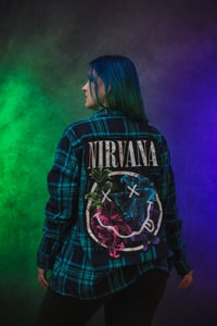 Image 1 of Large Nirvana Flannel