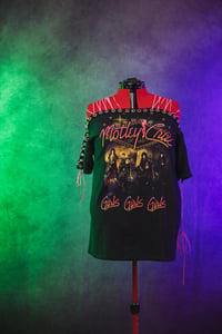 Image 2 of XL Motley Crue Lace Up Tee