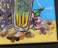 Image 6 of Pop Art Happy Hour mixed media painting