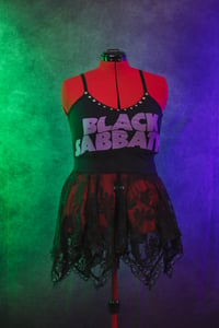 Image 1 of M/L Black Sabbath Babydoll Tank Top