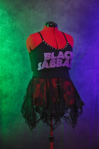 Image 2 of M/L Black Sabbath Babydoll Tank Top