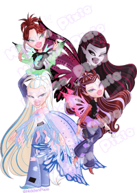 Image 1 of PRE ORDER Bratz Pixiez Keychains (Wave 2)