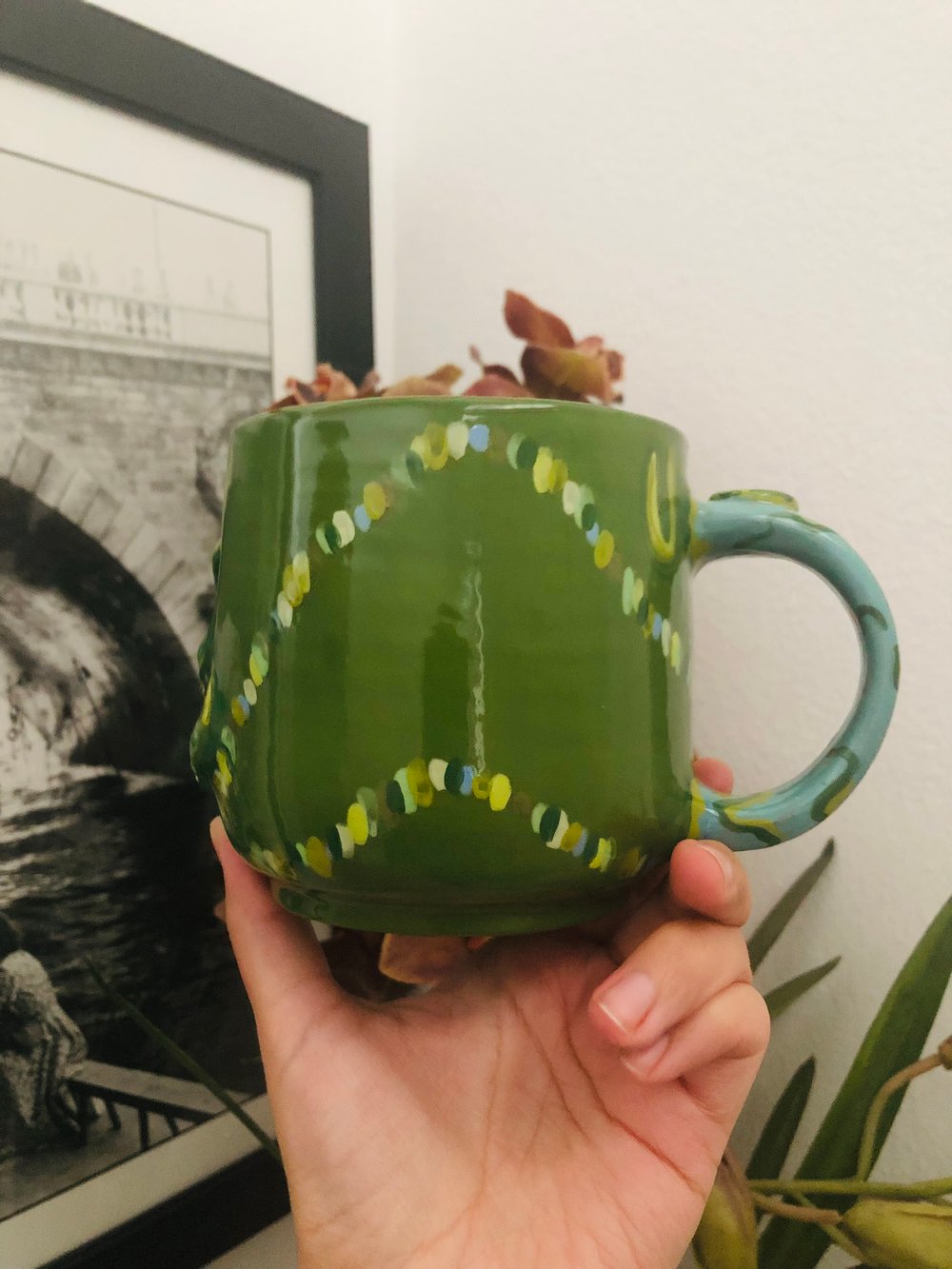 Image of Reserved for Heather L- creature mug