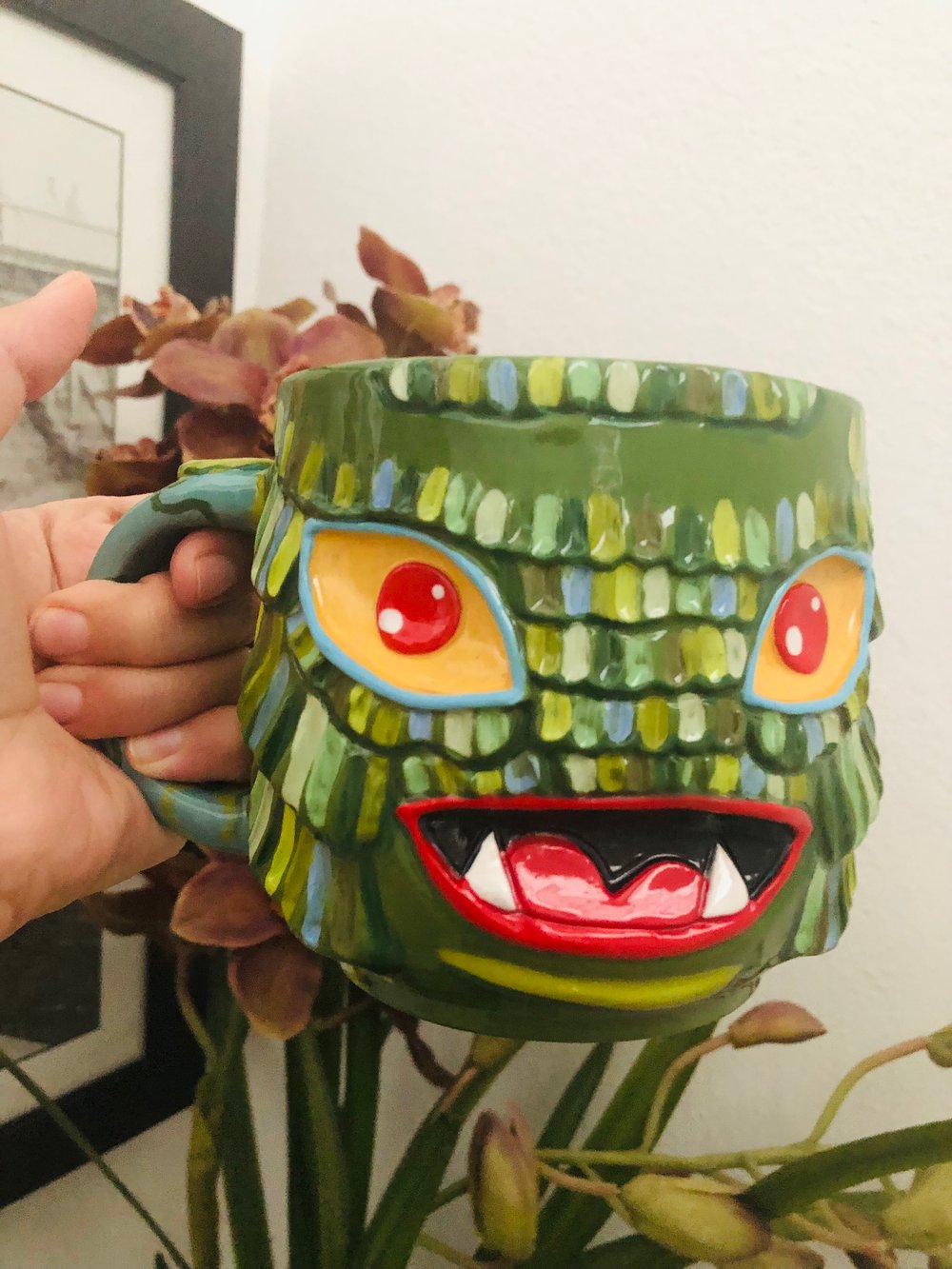 Image of Reserved for Heather L- creature mug
